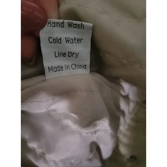 Finesse‎ Corduroy Sherpa Beige Snap Short Jacket Size Medium 90s Y2k Retro - Picture 14 of 16